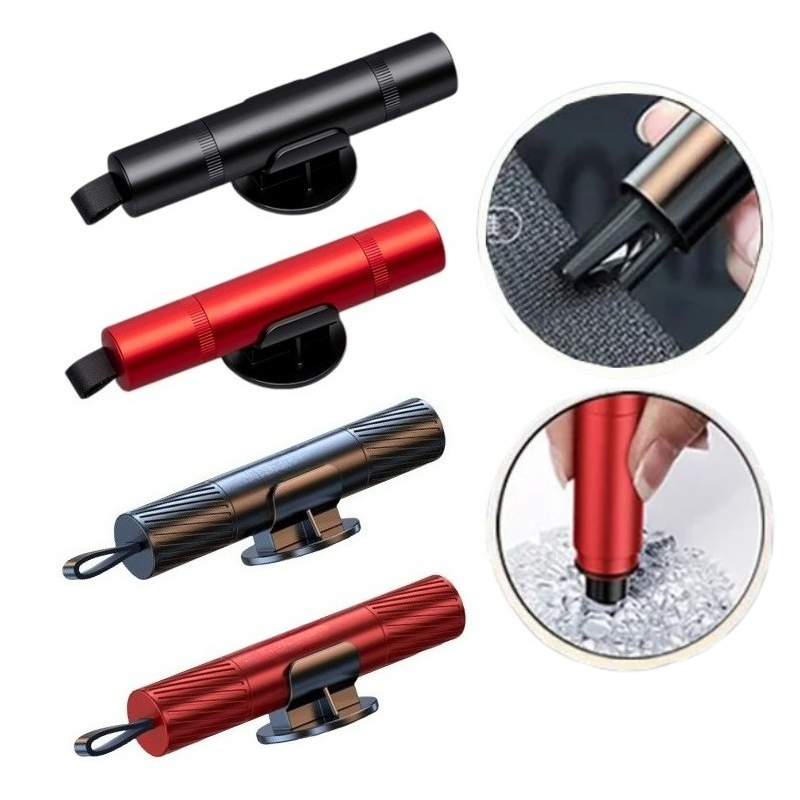 Car Emergency Tool Kit - Młotek bezpieczeństwa 2w1 do samochodu, awaryjny