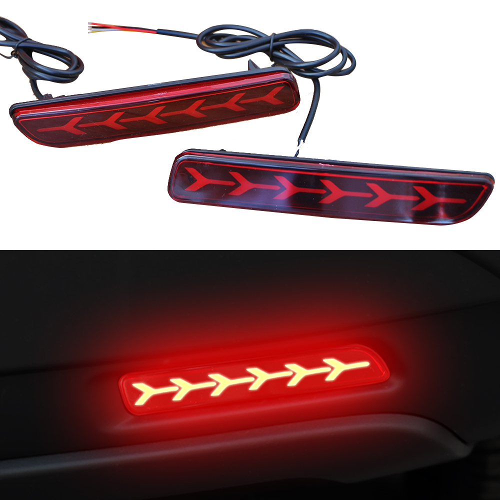 Car Accessories Ertiga - 2 szt. Samochodowy reflektor ostrzegawczy z