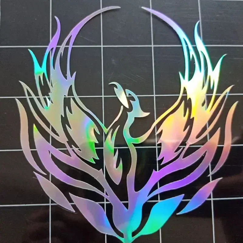 Car Accessories Phoenix - Naklejka na samochód z motywem płomieni,