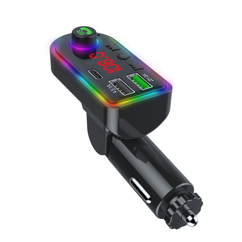 Fm Transmitter - ABGZ-F8 Samochodowy odtwarzacz MP3 Bluetooth Nadajnik