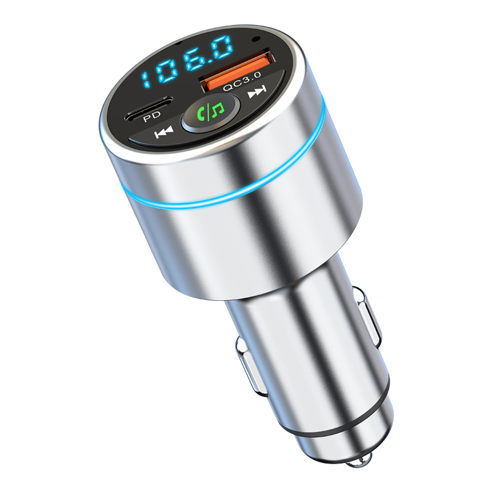 Fm Transmitter - Nadajnik samochodowy AZ-Car BC61 Bluetooth MP3