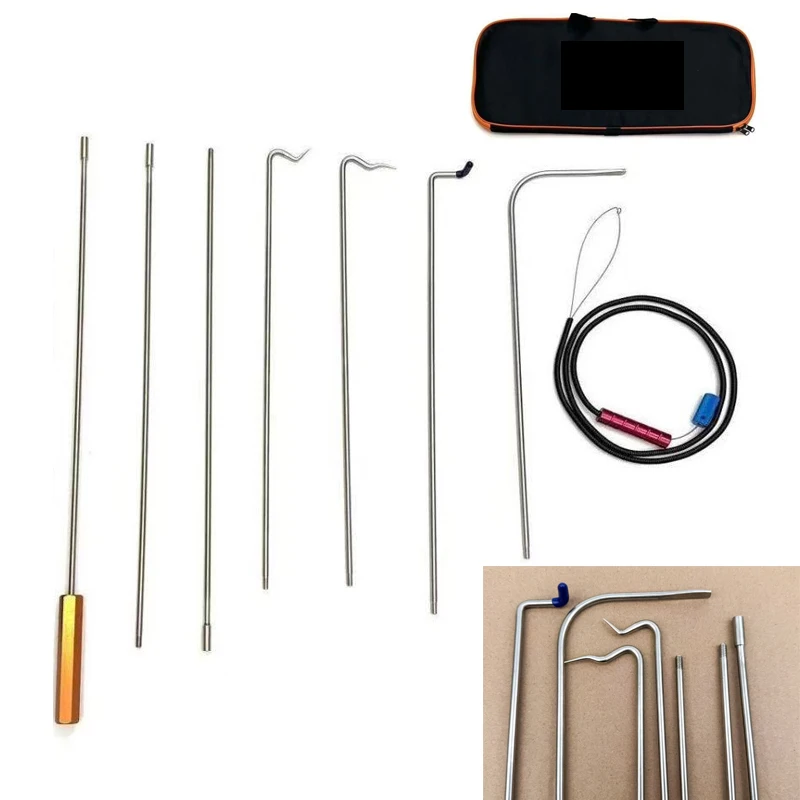 Car Emergency Tool Kit - 9 szt./zestaw Narzędzi do Otwierania Zamków