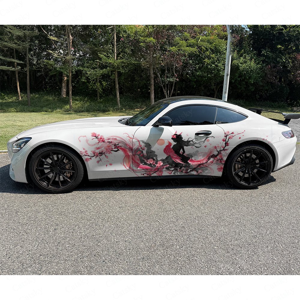 2 szt. Naklejki na bok samocho – Car Accessories Phoenix recenzja i cena