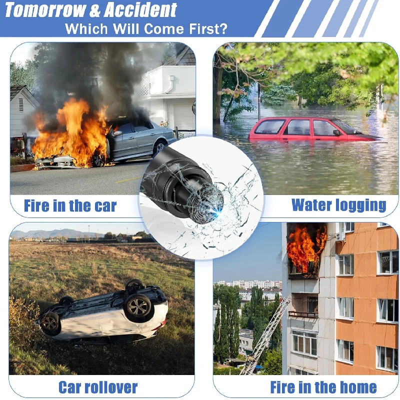 Młotek bezpieczeństwa 2w1 do s – Car Emergency Tool Kit recenzja i cena
