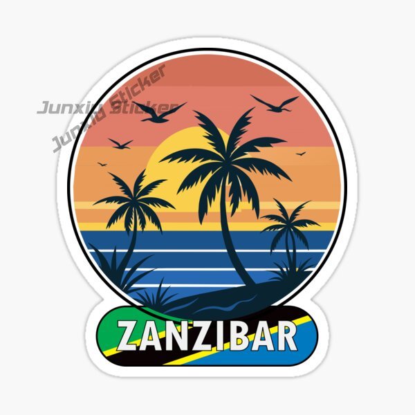 TANZANIA ZANZIBAR Flaga Godło  – Car Accessories Zanzibar recenzja i cena