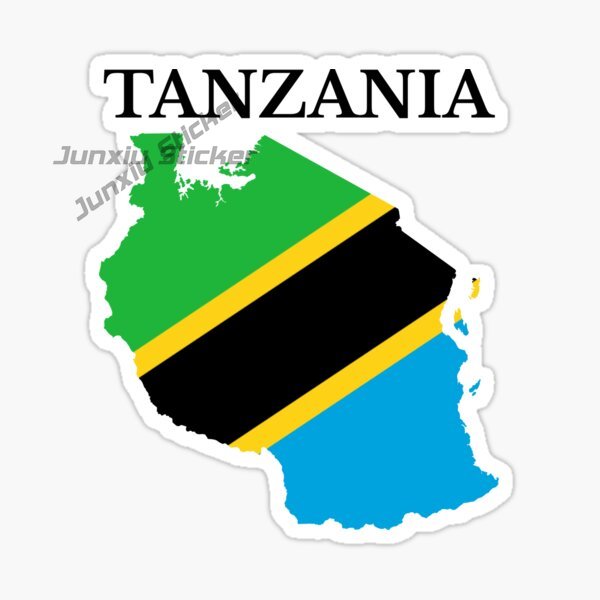 Naklejka na samochód z flagą T – Car Accessories Zanzibar recenzja i cena