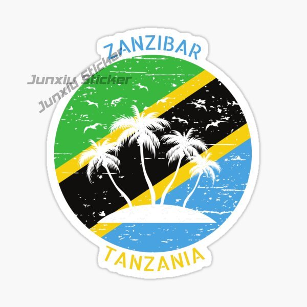 Naklejka na samochód z flagą T – Car Accessories Zanzibar recenzja i cena