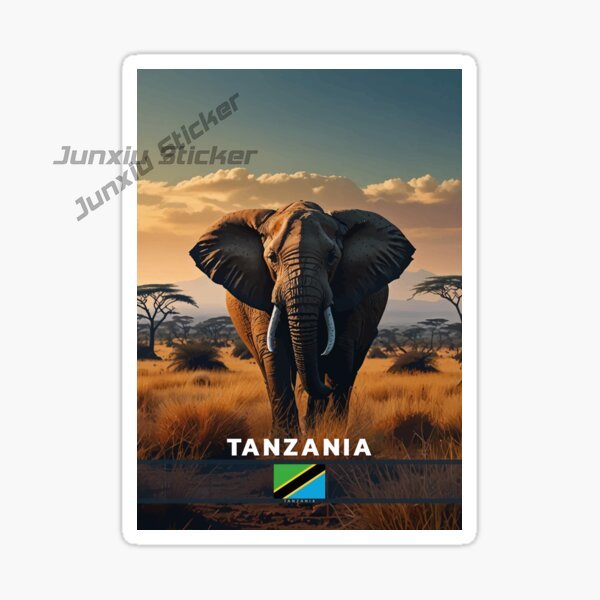 TANZANIA ZANZIBAR Flaga Godło  – Car Accessories Zanzibar recenzja i cena