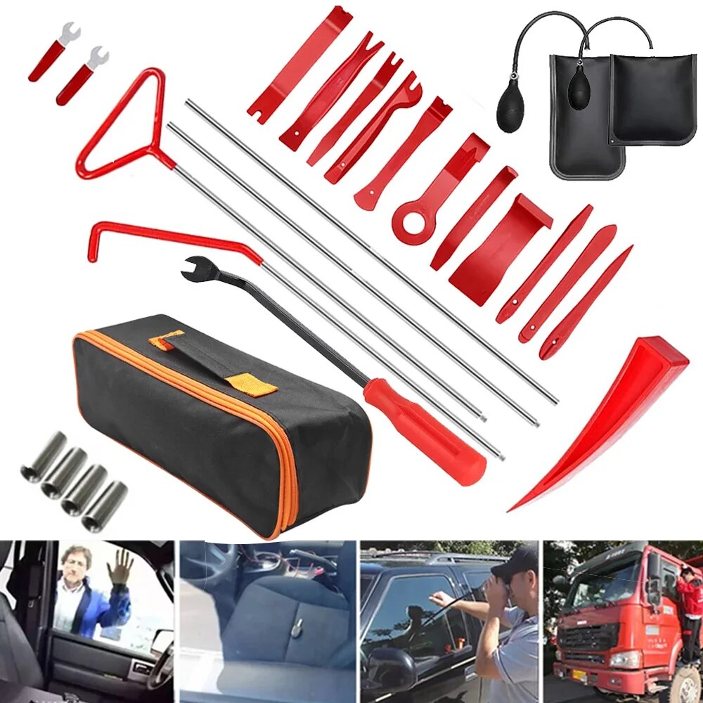 Zestaw narzędzi do awaryjnego  – Car Emergency Tool Kit recenzja i cena