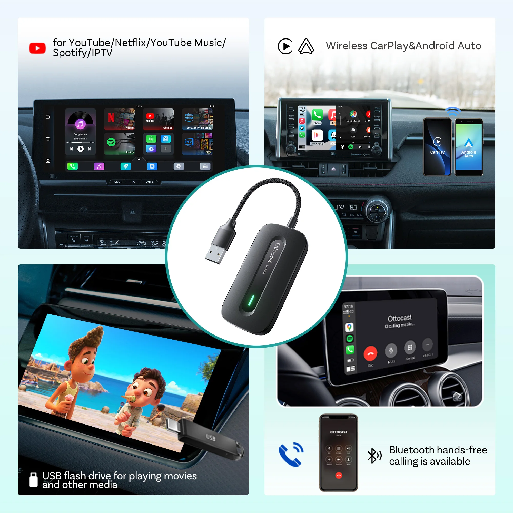 Adapter OTTOCAST Play2Video Ex – Car Accessories Youtube recenzja i cena