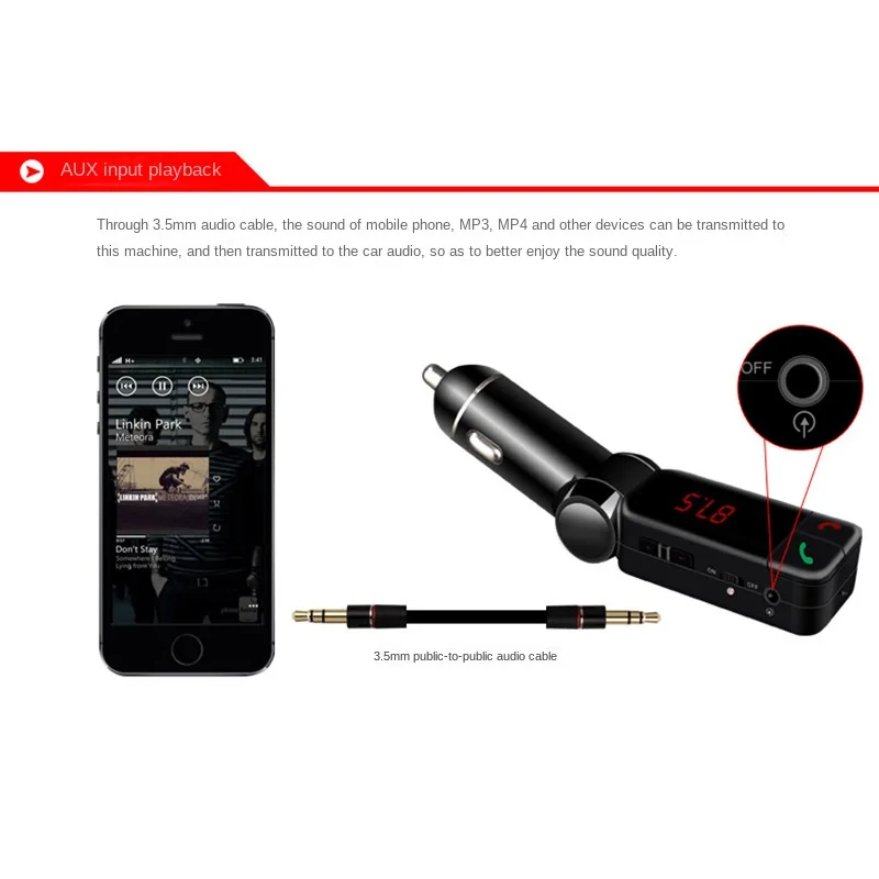 BC06 Samochodowy zestaw samoch – Fm Transmitter recenzja i cena