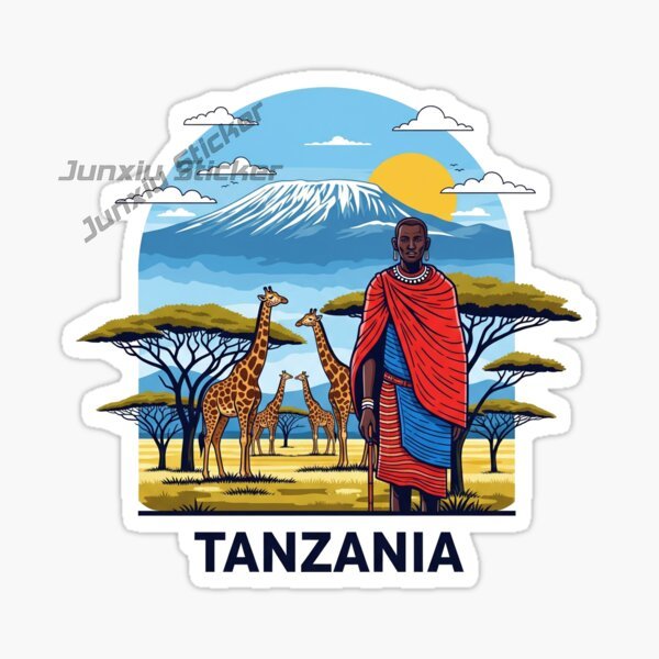 TANZANIA ZANZIBAR Flaga Godło  – Car Accessories Zanzibar recenzja i cena
